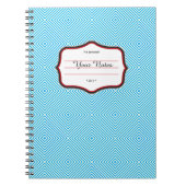 Beierse patroon notitieboek (Voorkant)