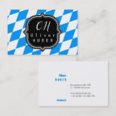 Beierse Professional: Duitse maat Visitekaartje (Voorkant / Achterkant)