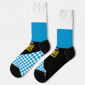 Beierse Sokken, Beierse vlag kleuren / sport Sokken (Links)