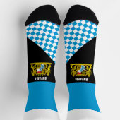 Beierse Sokken, Beierse vlag kleuren / sport Sokken (Top)