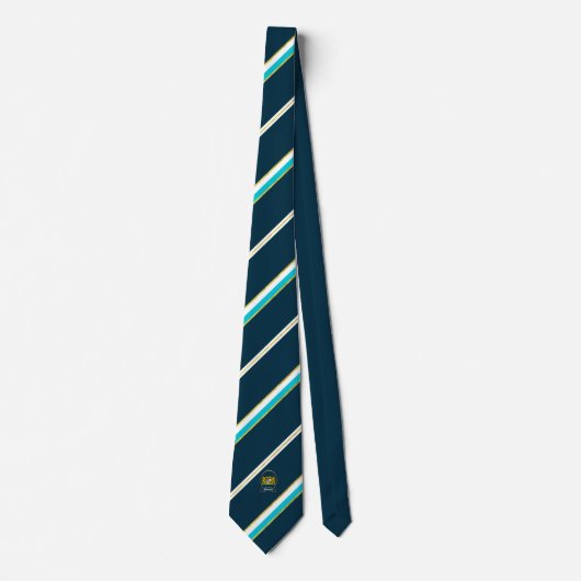Beierse strepenvlag stropdas (Voorkant)
