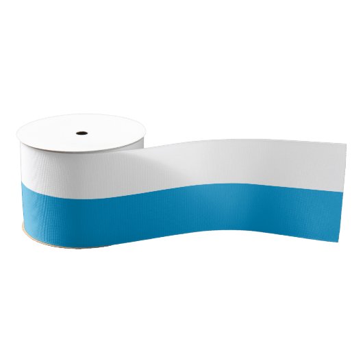 Beierse Vlag & Beierse kleuren, vakantie/sport Grosgrain Lint (Spoel)