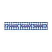 Beierse vlag blauw uitnodigingen wikkel (Vlak)