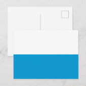 Beierse vlag briefkaart (Voorkant / Achterkant)