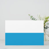 Beierse vlag briefpapier (Staand voorkant)