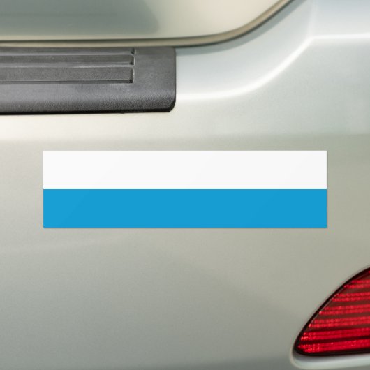 Beierse vlag bumpersticker (Op auto)