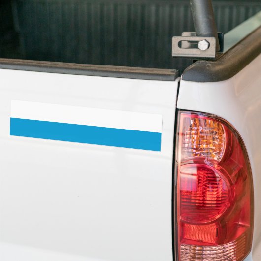 Beierse vlag bumpersticker (Op Truck)