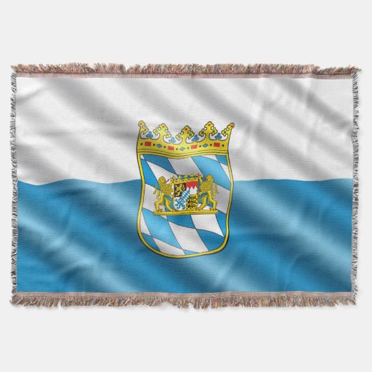 Beierse vlag deken (Voorkant)