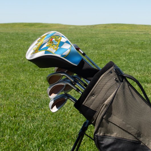 Beierse vlag golfheadcover (Insitu)