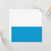 Beierse vlag kaart (Voorkant / Achterkant in situ)