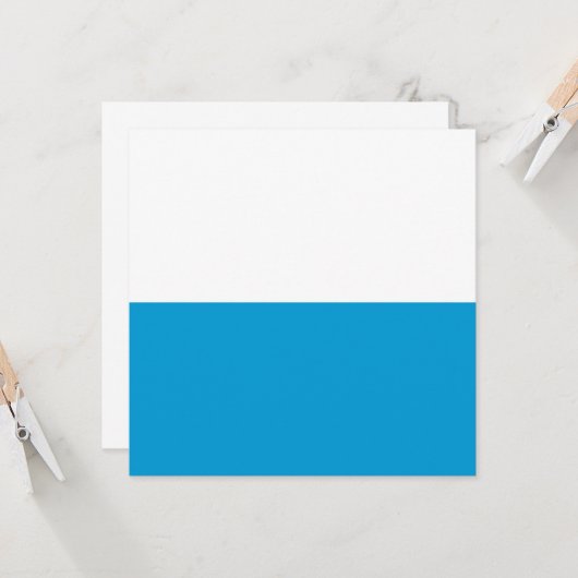 Beierse vlag kaart (Voorkant / Achterkant in situ)