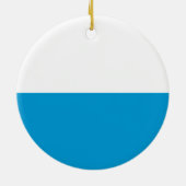 Beierse vlag keramisch ornament (Achterkant)