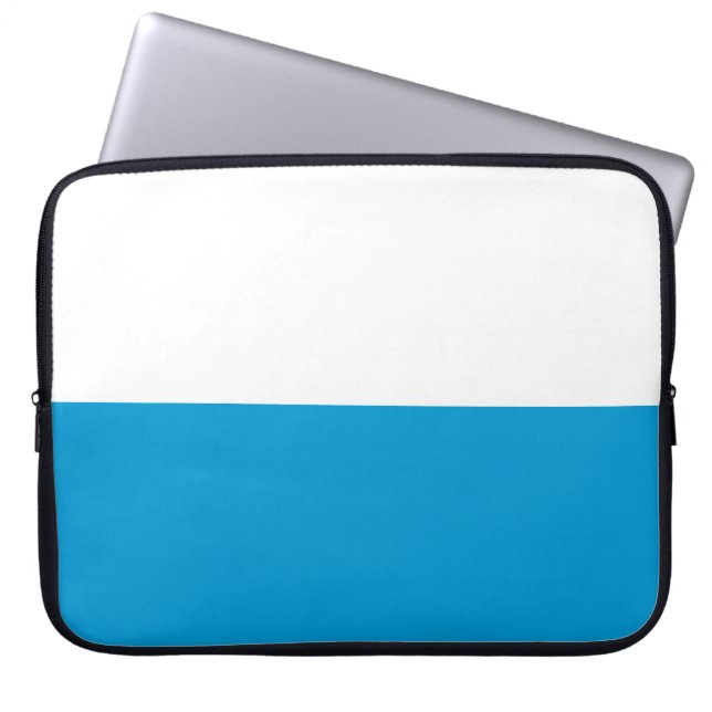 Beierse vlag laptop sleeve (Voorkant)
