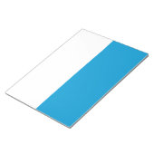 Beierse vlag notitieblok (Schuin)