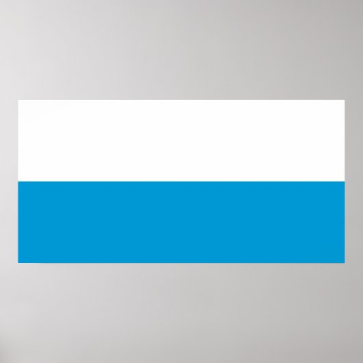 Beierse vlag poster (Voorkant)