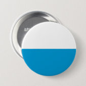 Beierse vlag ronde button 7,6 cm (Voorkant /achterkant)