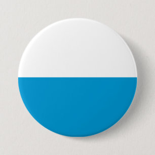 Beierse vlag ronde button 7,6 cm