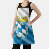 Beierse vlag schort (Insitu)