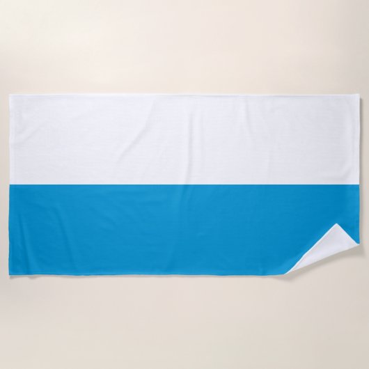 Beierse vlag strandlaken (Voorkant)