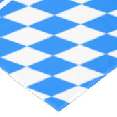 Beierse vlag tafelkleed (Gekanteld)