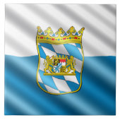 Beierse vlag tegeltje (Voorkant)