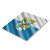 Beierse vlag tegeltje (Zijkant)