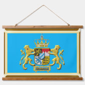 Beierse wapenschild Oktoberfest Tapestry Hangend Wandkleed (Voorkant)