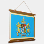 Beierse wapenschild Oktoberfest Tapestry Hangend Wandkleed (Gebogen)