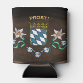 Beierse wapenschild "Prost!" Blikjeskoeler (Achterkant)