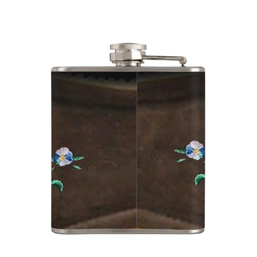 Beierse wapenschild "Prost!" Heupfles (Achterkant)