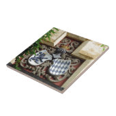 Beierse wapenschild tegeltje (Zijkant)