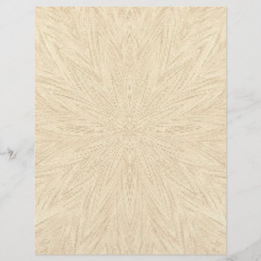 beige abstract patroon gestructureerde achtergrond flyer (Voorkant)