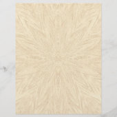 beige abstract patroon gestructureerde achtergrond flyer (Achterkant)