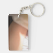 Beige - Abstract Sleutelhanger (achterkant)