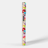 Beige achtergrond Kleurrijk bloempatroon Case-Mate iPhone Case (Achterkant / Rechts)