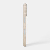 Beige aesthetic iPhone 16 hoesje (Rechterkant)