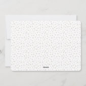 Beige Aesthetic Photo Holiday Card Feestdagenkaart (Achterkant)