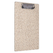 Beige Aesthetic Terrazzo Klembord (Rechts)