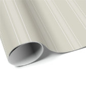 Beige & Amandel Strepen Cadeaupapier (Rol Hoek)