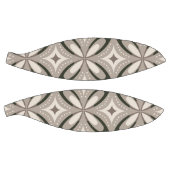 Beige and Brown Retro circular shapes Basketbal (Panelen)