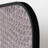Beige Animal Snakeskin Pickleball Paddle (Links Detail)