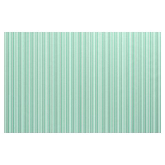 Beige & Aquamarine Lined Pattern Stof (Yard (91,4 cm))
