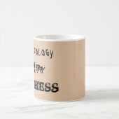 Beige Archeology is een Dirty Hot Mess Koffiemok (Center)