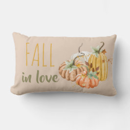 Beige Beukennoot Oranje Salie Pompoen Herfst Kussen