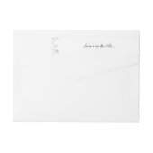  Beige Bibliotheek Boek Hoesje Bruiloft (Achterkant)