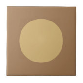 Beige Big Dot Tegeltje (Voorkant)