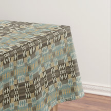 Beige Blauwgroen Blauw Groen Taupe Brown Tribal Pa