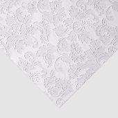 Beige Bloemen Damask Tissuepapier (Detail)