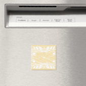 beige bloemen magneet (Insitu (Vaatwasser))