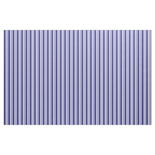 Beige & Blue Striped/Lined Pattern Stof (Fat Quarter)